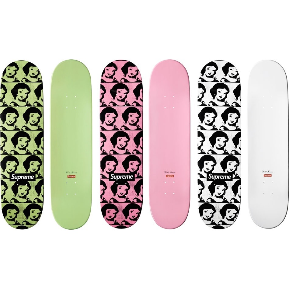 Supreme Snow White Logo Decks (fall/winter 2011)