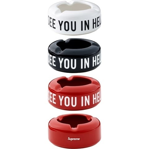 Supreme See You In Hell Ceramic Ashtray