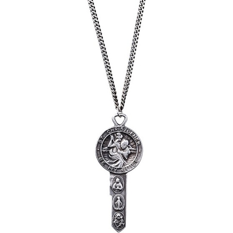 Supreme Sterling Silver St Christopher