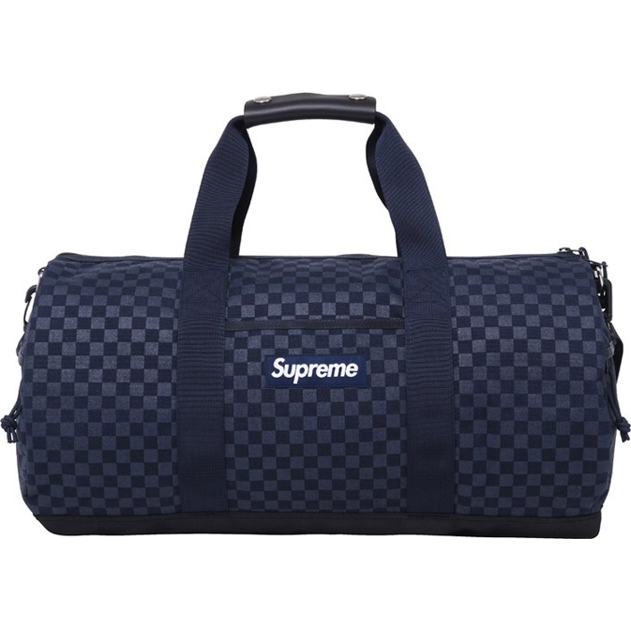 Supreme Printed Check Duffle Bag (fall/winter 2011)