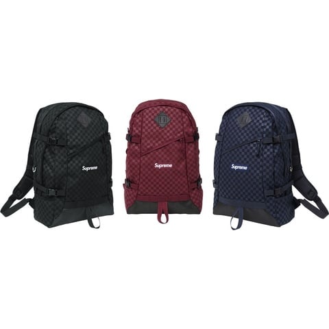 Printed Check Backpack - fall/winter 2011 - Supreme