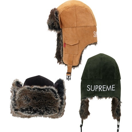 Supreme Suede Trooper Hat 1