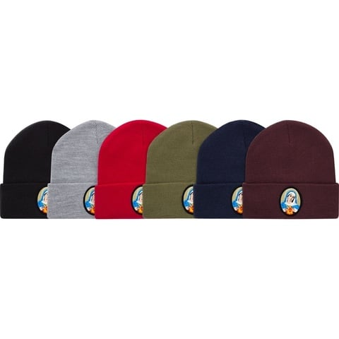 Supreme Virgin Mary Patch Beanie