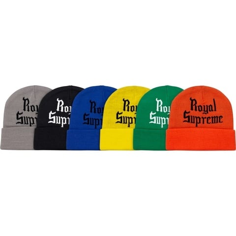 Supreme Royal Supreme Beanie