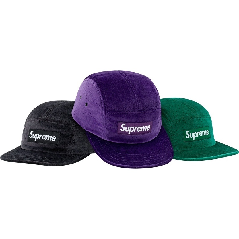 Supreme Velvet Polka Dot Camp Cap (fall/winter 2011)