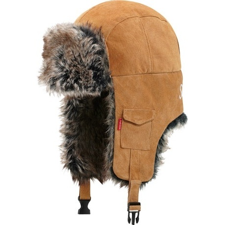 Supreme Suede Trooper Hat