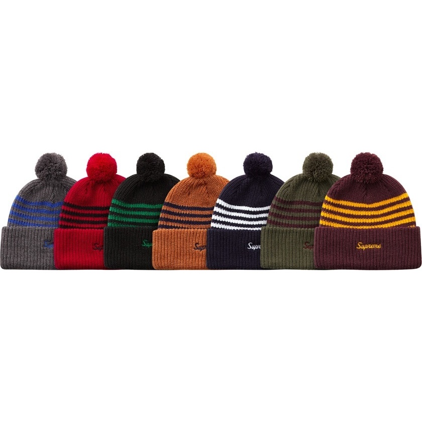 Supreme Striped Loose Gauge Beanie (fall/winter 2011)