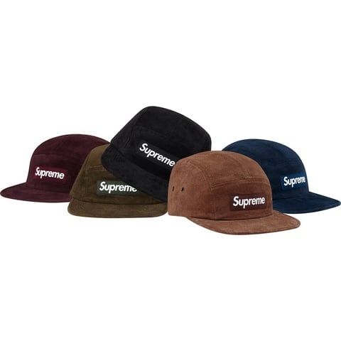 Supreme Suede Camp Cap