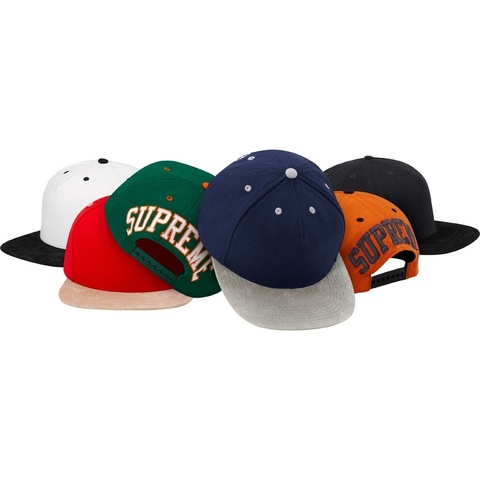 Supreme Back Arc Wool Suede 5 Panel