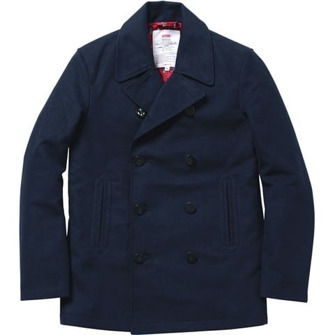 Supreme Peacoat 1