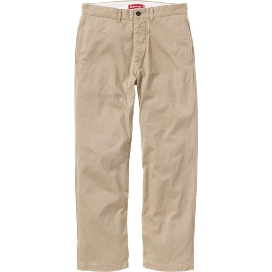 Supreme Chino Pant (fall/winter 2011)