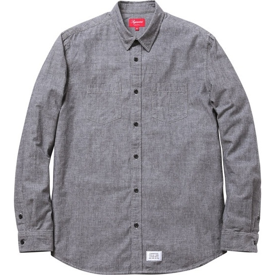 Supreme Two Pocket Chambray Shirt (fall/winter 2011)
