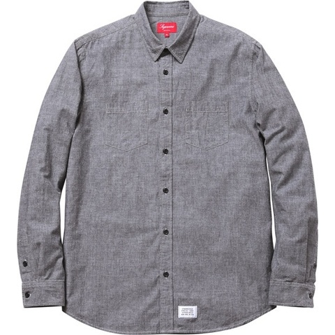 Supreme Two Pocket Chambray Shirt