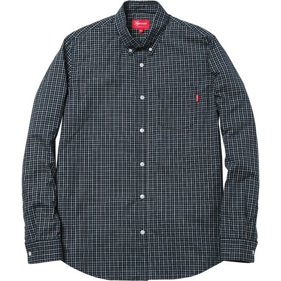 Supreme Small Plaid Shirt (fall/winter 2011)
