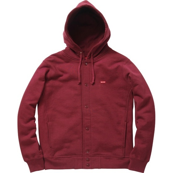 Supreme Snap Front Hooded Sweat (fall/winter 2011)