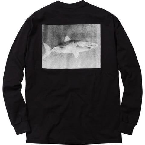 Supreme Shark L S Tee 1