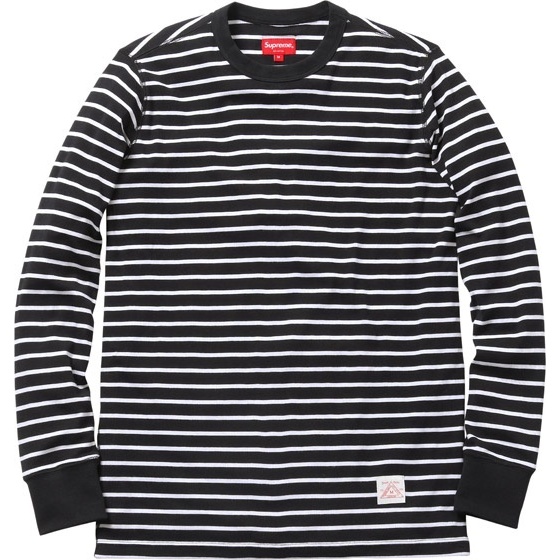Supreme Thermal Stripe Tee (fall/winter 2011)