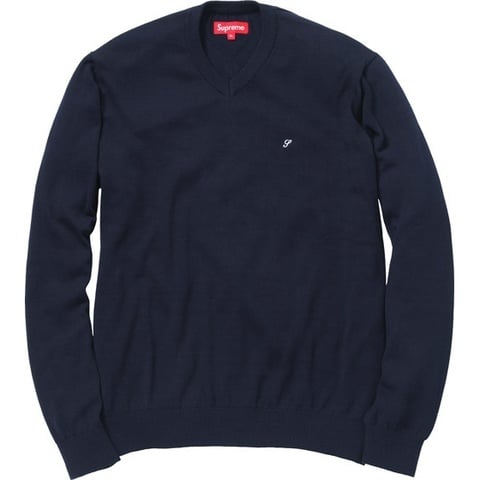 Supreme V Neck Sweater 2