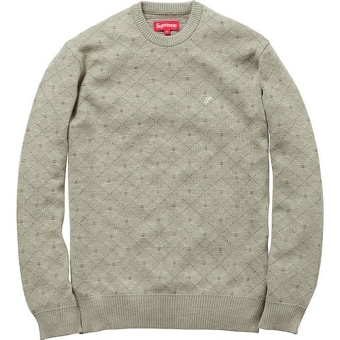 Supreme Argyle Sweater 1