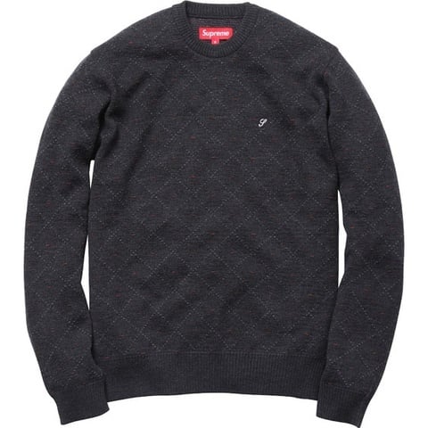Supreme Argyle Sweater