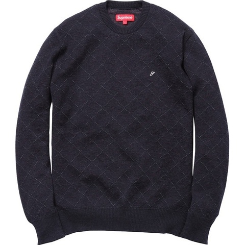 Supreme Argyle Sweater 2