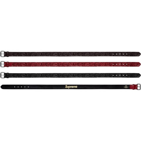 Supreme Rose Leather Belt