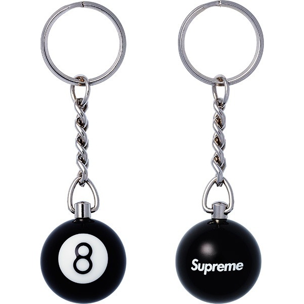 Supreme 8 Ball Keychain (fall/winter 2012)
