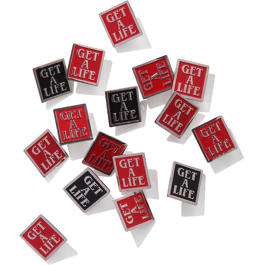 Supreme Get A Life Pin (fall/winter 2012)
