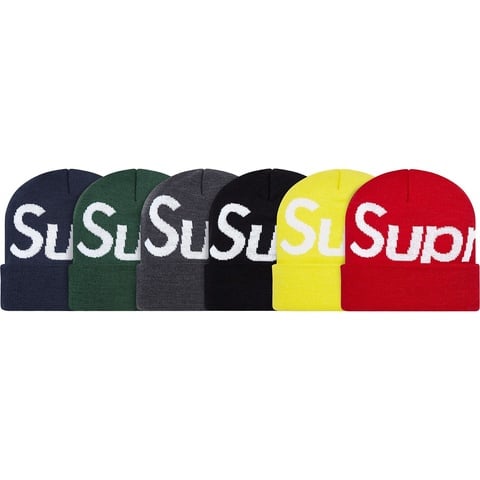 Supreme Big Logo Beanie