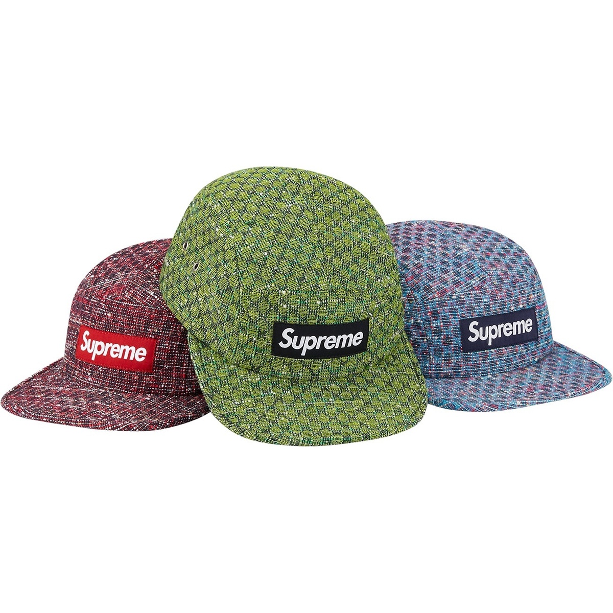 Supreme Bright Tweed Camp Cap (fall/winter 2012)