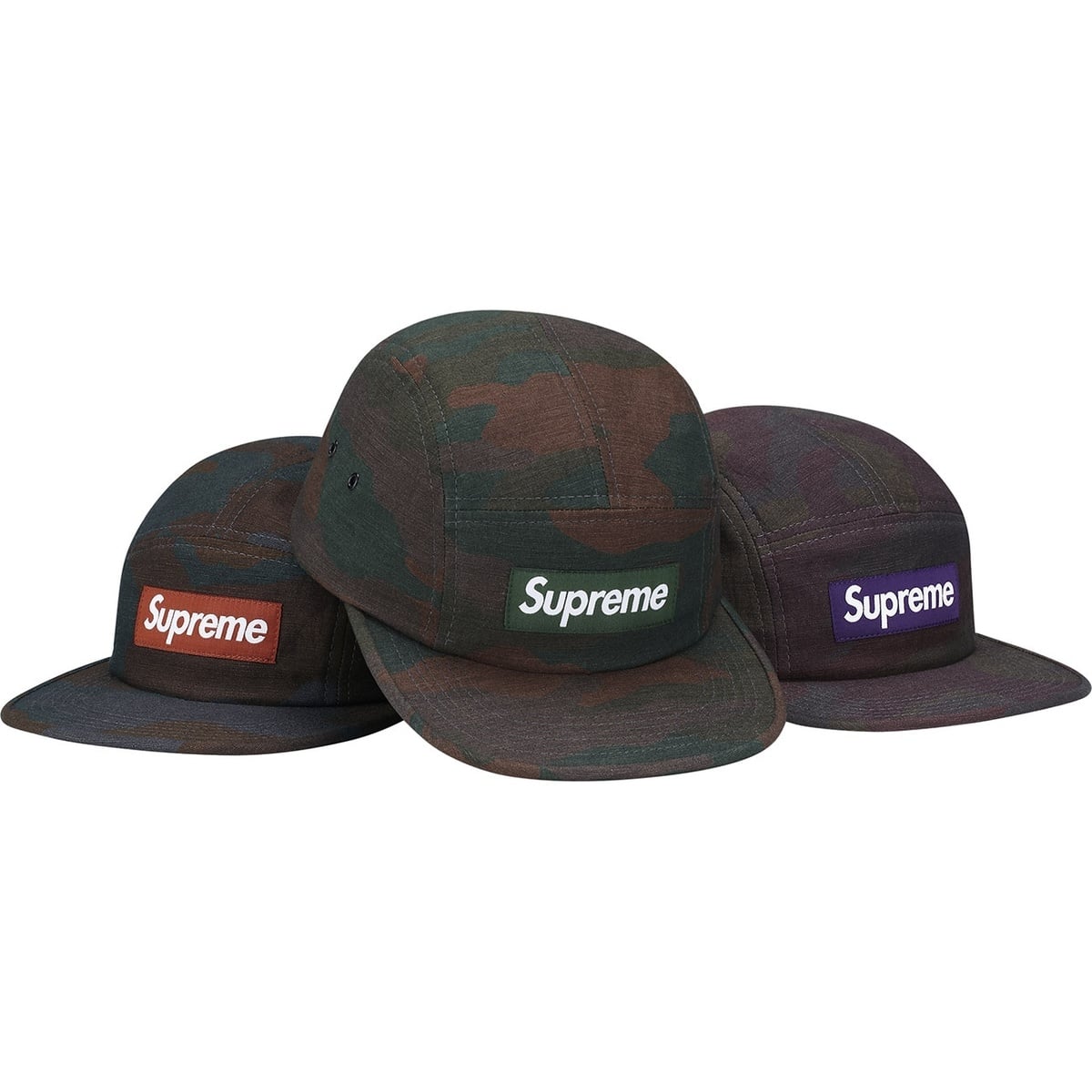 Supreme Painted Camo Camp Cap (fall/winter 2012)