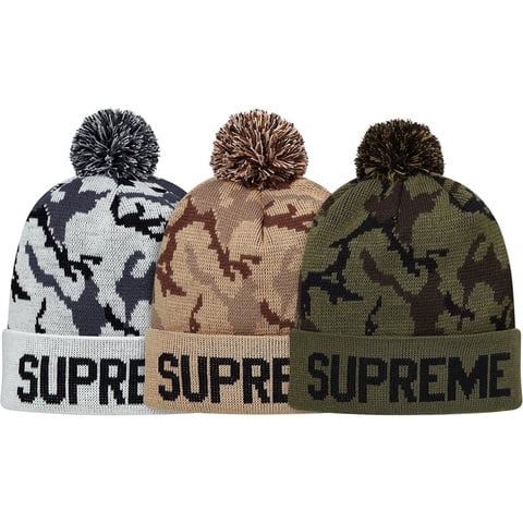Supreme Camo Beanie