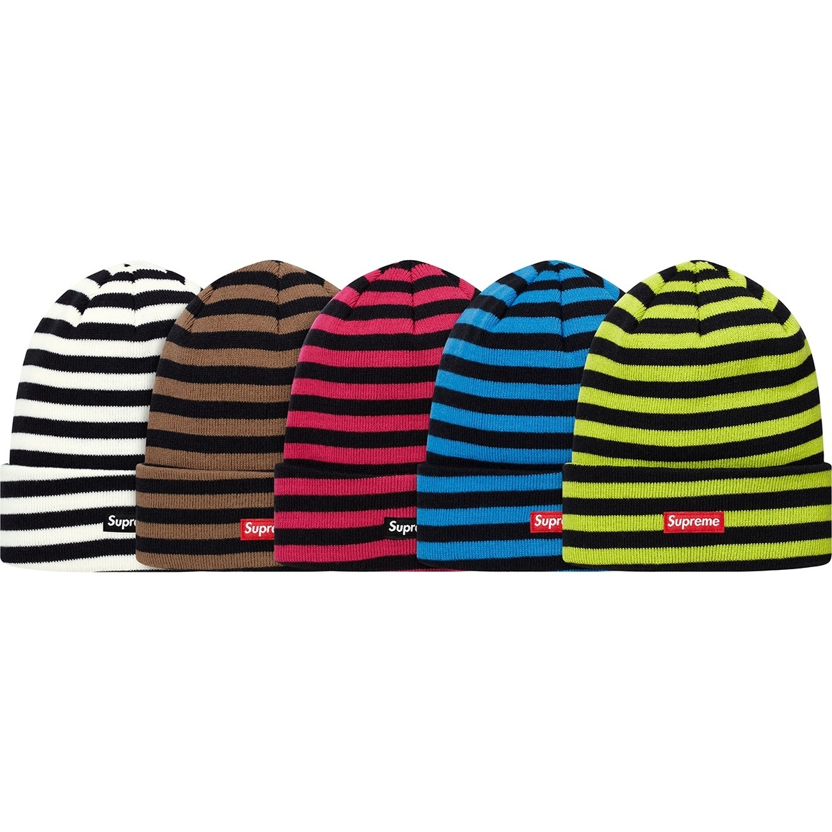 Supreme Stripe Beanie (fall/winter 2012)
