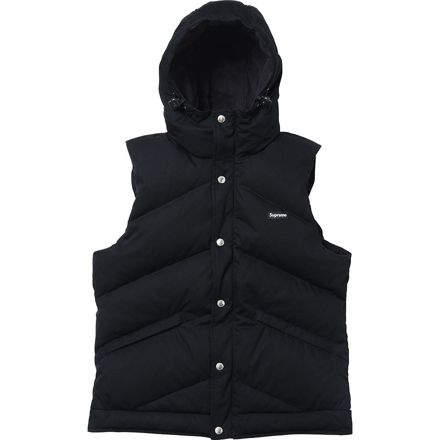 Supreme Hooded Down Vest 2 (fall/winter 2012)