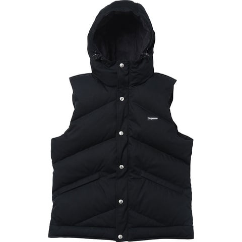 Supreme Hooded Down Vest 2