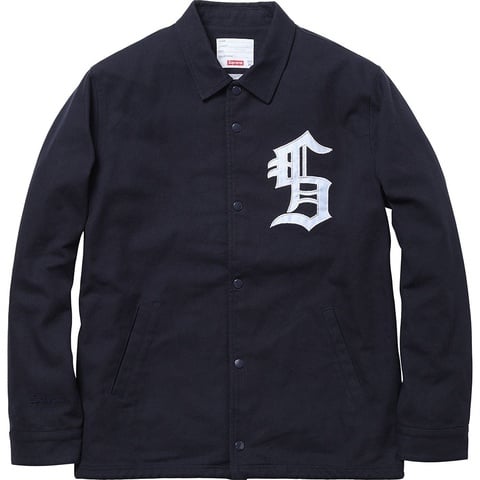 Supreme Canvas Coaches Jacket 3