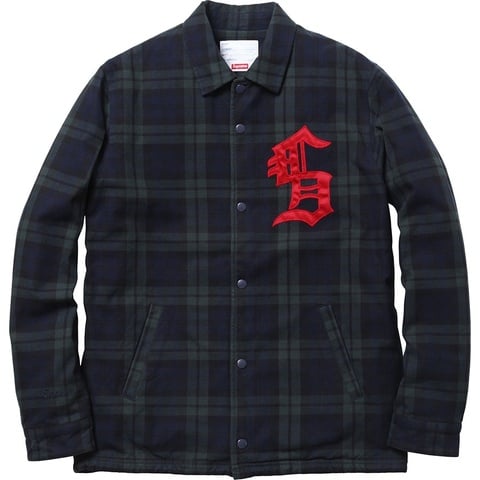 Supreme Canvas Coaches Jacket