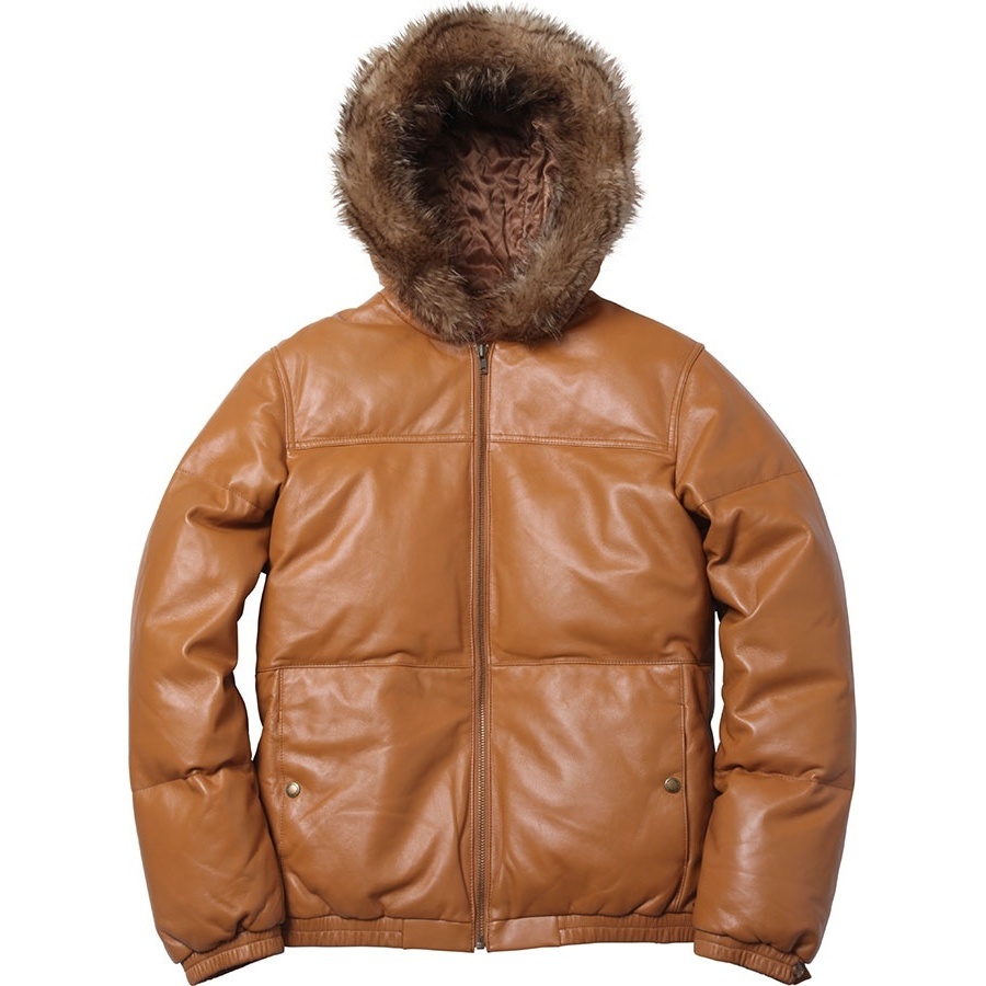 Supreme Leather Down Jacket 2 (fall/winter 2012)