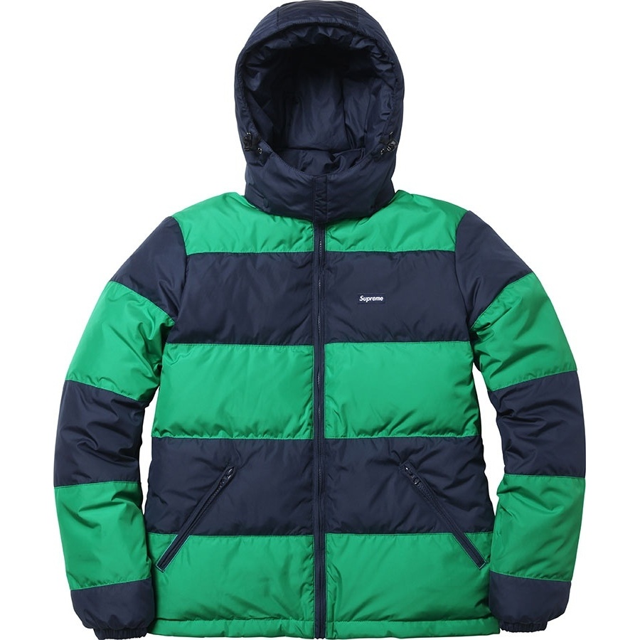 Supreme Reversible Striped Down Jacket 2 (fall/winter 2012)