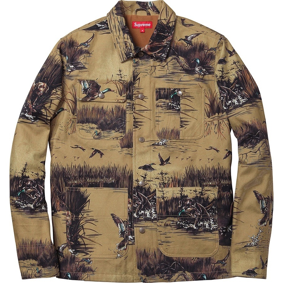 supreme 12fw dogs and ducks Mサイズ　ジャケット Dogs Ducks Chore Coat - fall/winter 2012 - Supreme