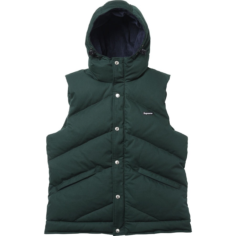 Supreme Hooded Down Vest 1 (fall/winter 2012)