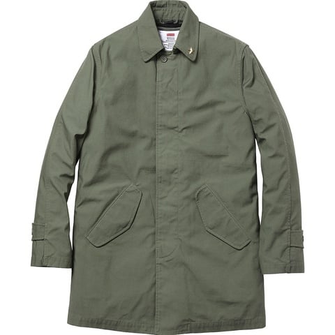Supreme Army Trench Coat 3