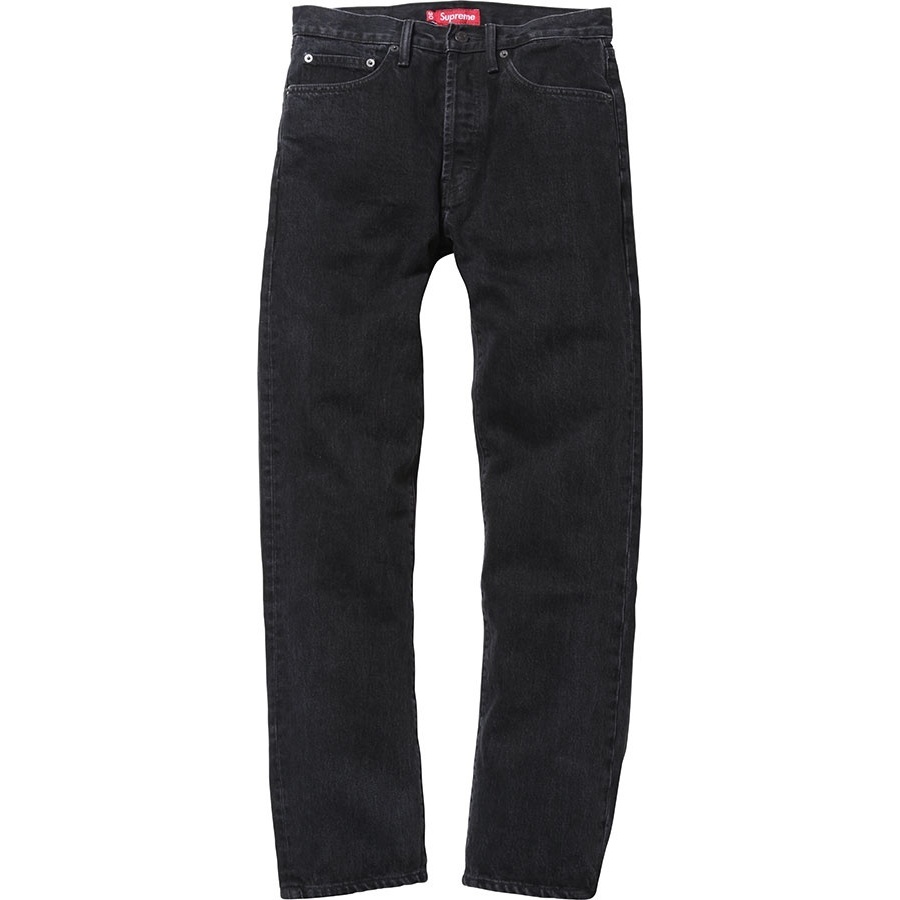 Supreme Washed Black Slim Jean (fall/winter 2012)