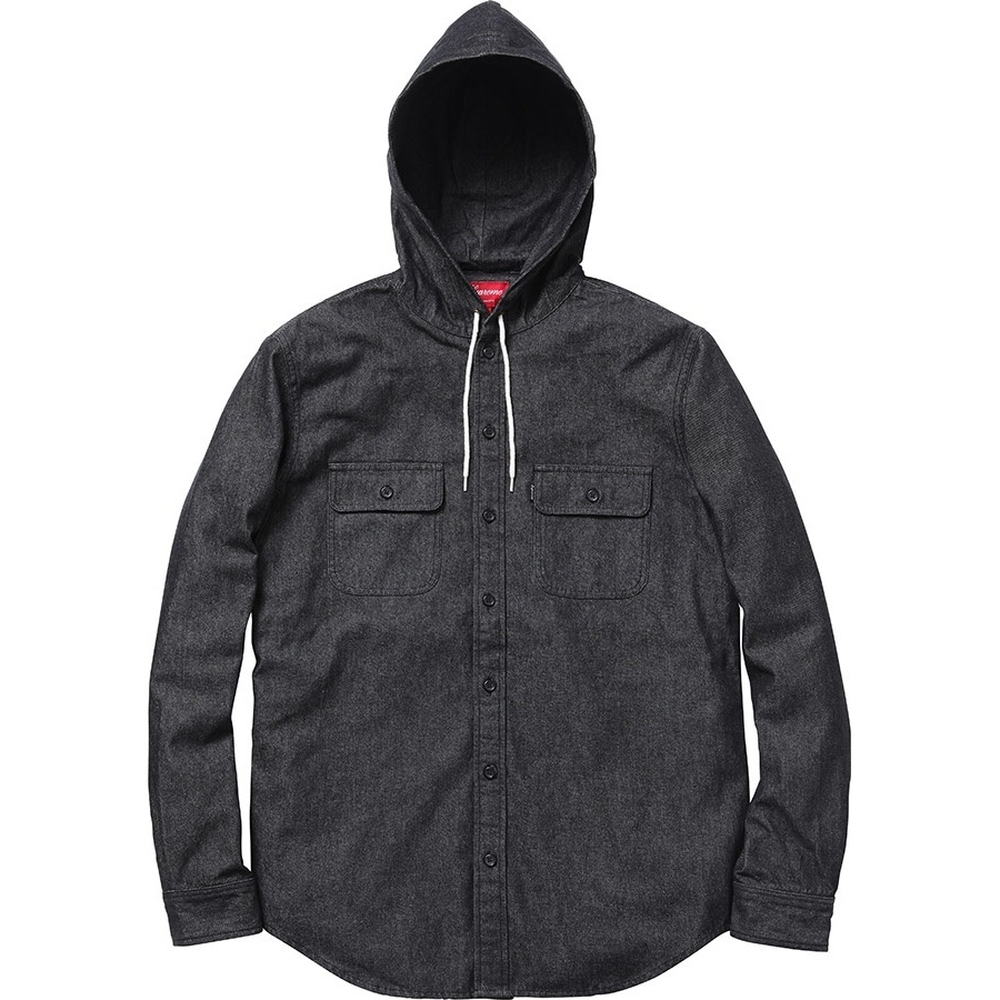 Supreme Hooded Denim Shirt (fall/winter 2012)