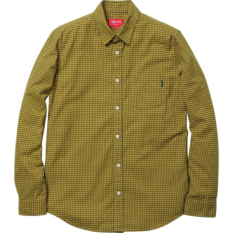 Supreme Houndstooth Flannel Shirt (fall/winter 2012)