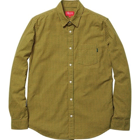 Supreme Houndstooth Flannel Shirt