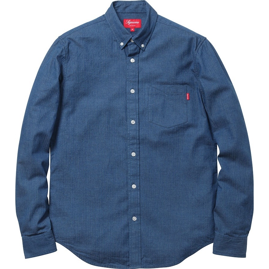 Supreme Herringbone Denim Shirt (fall/winter 2012)