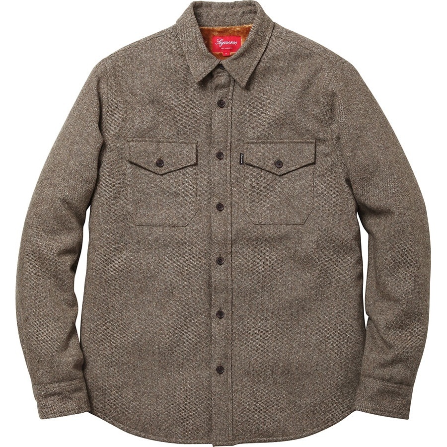 Supreme Pile Lined Shirt (fall/winter 2012)