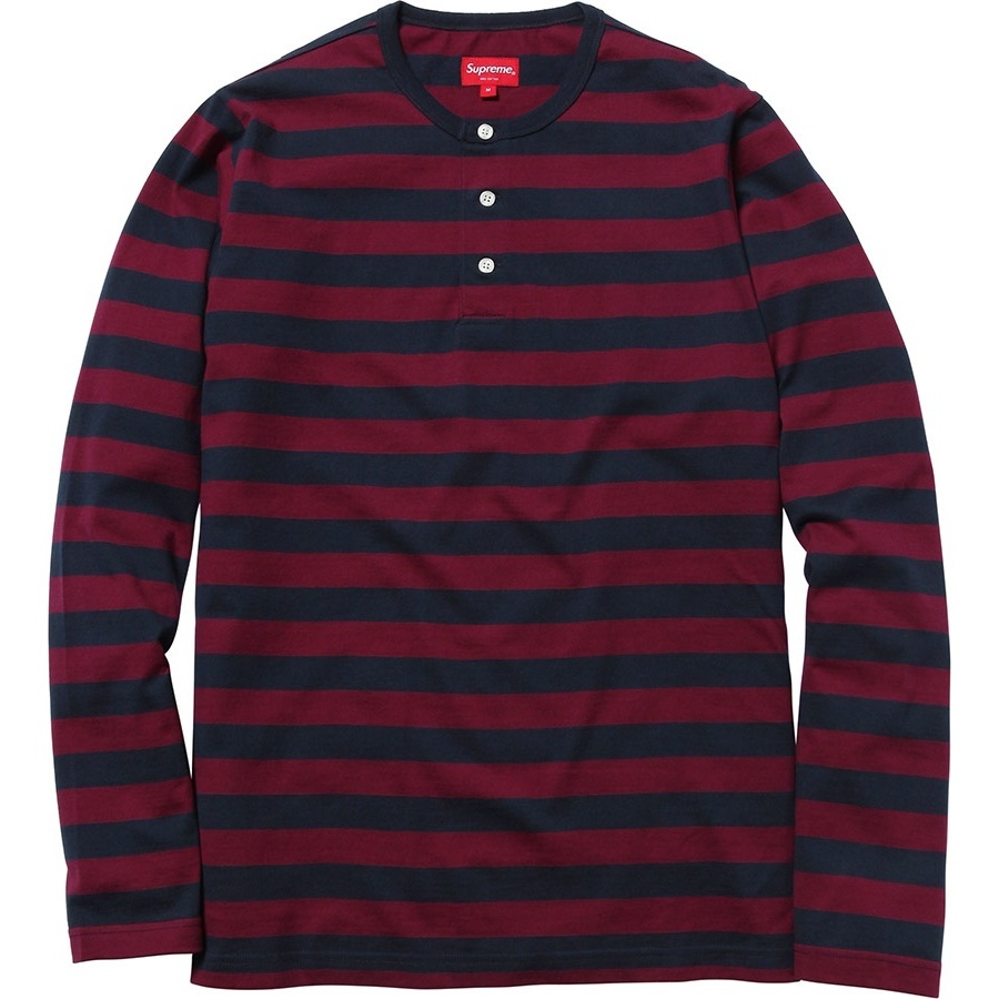 Supreme Striped Henley (fall/winter 2012)