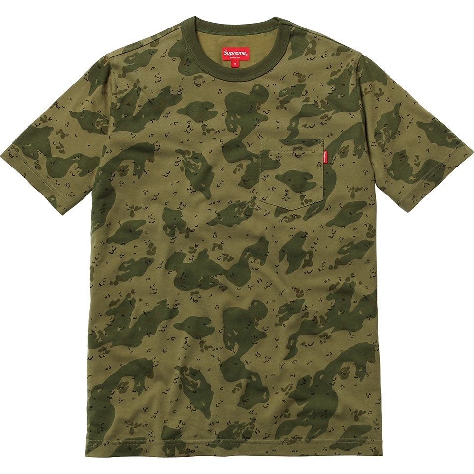 Supreme S S Camo Pocket Tee (fall/winter 2012)